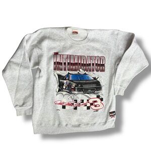 Nutmeg NASCAR CHAMPION DALE EARNHARDT INTIMIDATOR #3 Sweatshirt Double Sided Lg
